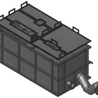 Бак разрыва струи ЕМ 2-2000х1000х900-1800