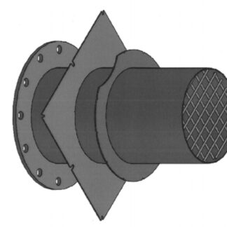 Гидрозакладная ЗГ 100-500-Ф/С, нерж. cталь