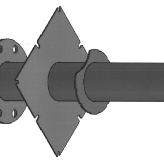 Гидрозакладная ЗГ 30-500-Ф/С, нерж. cталь