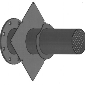 Гидрозакладная ЗГ 60-500-Ф/С, нерж. cталь