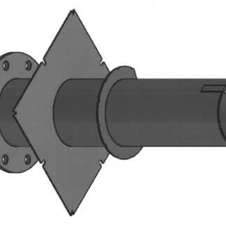 Гидрозакладная ЗГ 60-650-Ф/К, нерж. cталь