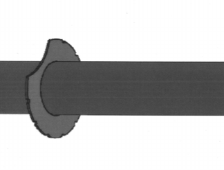 Электрозакладная ЗЭ 25-600-2, нерж. cталь