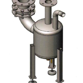 Пушка водная пневматическая ПВП 20-200, нерж. сталь